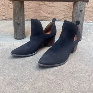Lucky Brand Black Ankle Booties